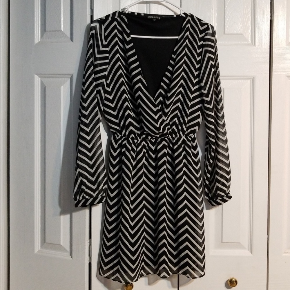 Express Chevron Dress